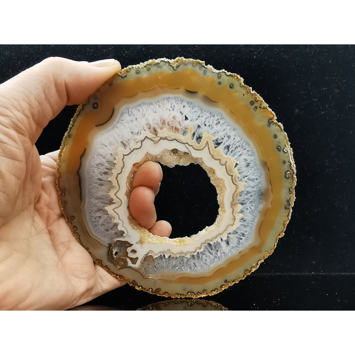 Belle tranche d'AGATE NATURELLE  du BRESIL