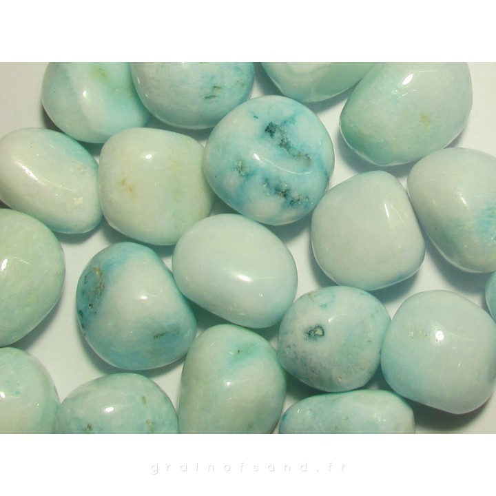 pierre roulée : hemimorphite
