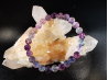 bracelet pierre naturelle 8 mm:  FLUORITE