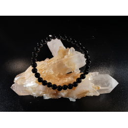 natural stone bracelet 6mm:   ONYX