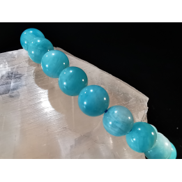 natural stone bracelet 8 mm: AMAZONITE