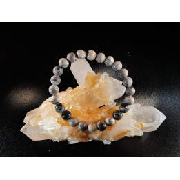 natural stone bracelet 8 mm: OEIL DE CHAT