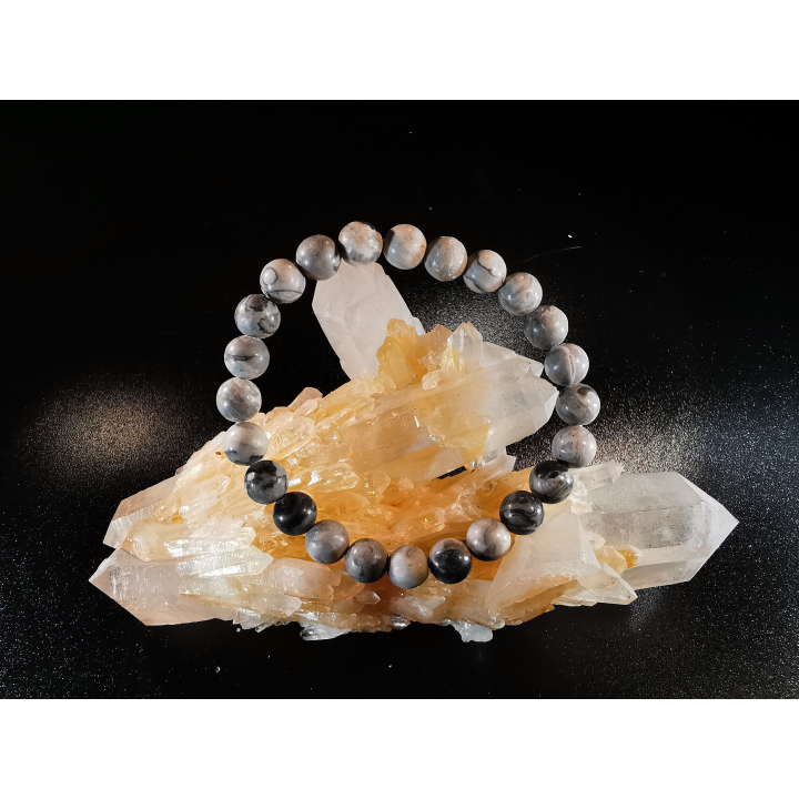 natural stone bracelet 8 mm: OEIL DE CHAT