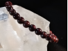 natural stone bracelet 6mm:  GRENAT