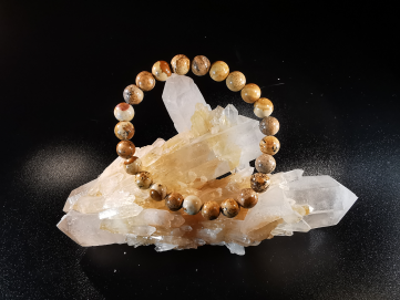 natural stone bracelet 8 mm: YOOPERLITE