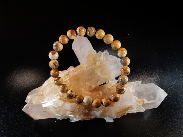 natural stone bracelet 8 mm: YOOPERLITE