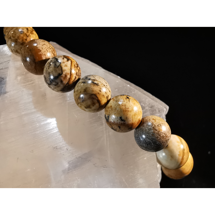 natural stone bracelet 8 mm: YOOPERLITE