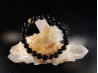 natural stone bracelet 8 mm: OBSIDIENNE DOREE