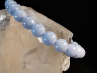 natural stone bracelet 8 mm: ANGELITE from PERU