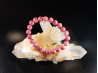 bracelet pierre naturelle 8 mm:  RHODONITE