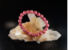 bracelet pierre naturelle 8 mm:  RHODONITE