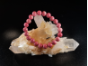 bracelet pierre naturelle 8 mm:  RHODONITE