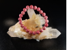 bracelet pierre naturelle 8 mm:  RHODONITE