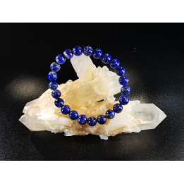 bracelet pierre naturelle 8 mm:  LAPIS LAZULI