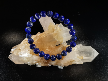 bracelet pierre naturelle 8 mm:  LAPIS LAZULI