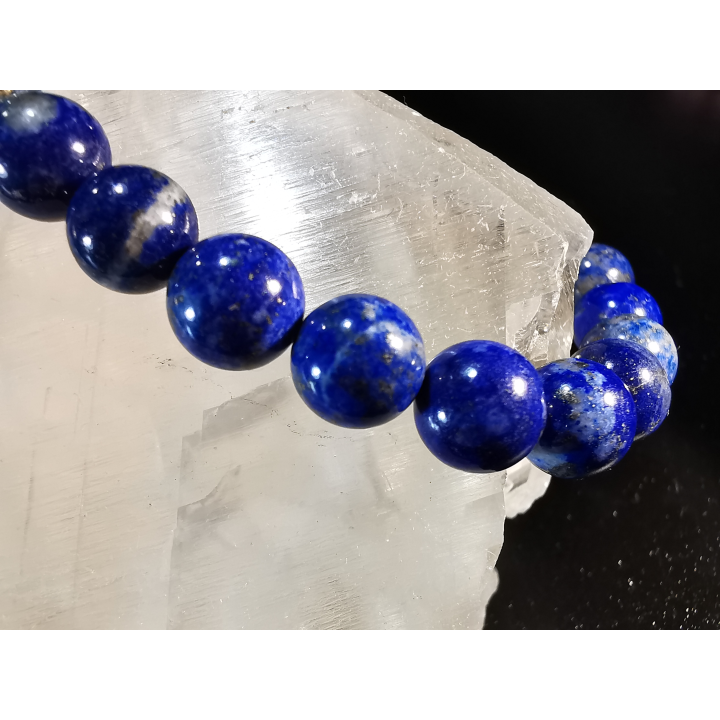 natural stone bracelet 8 mm: LAPIS LAZULI