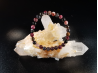 natural stone bracelet 6mm:  TOURMALINE MIXTE