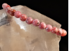 bracelet pierre naturelle 6 mm:  RHODOCHROSITE