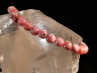 bracelet pierre naturelle 6 mm:  RHODOCHROSITE