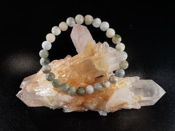 natural stone bracelet 8 mm: JADEITE