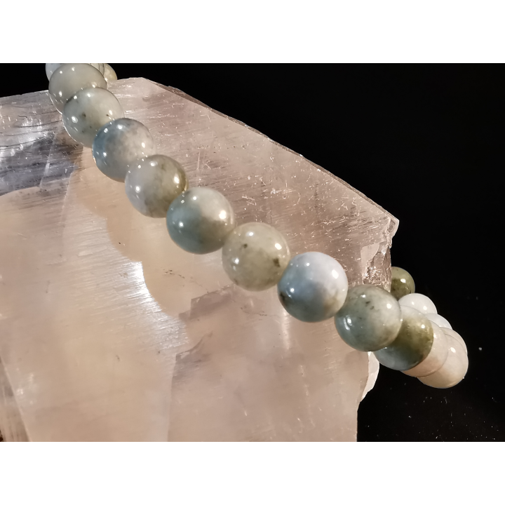 natural stone bracelet 8 mm: JADEITE