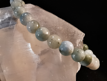 natural stone bracelet 8 mm: JADEITE