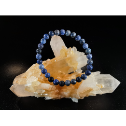 bracelet pierre naturelle 6 mm:  SODALITE