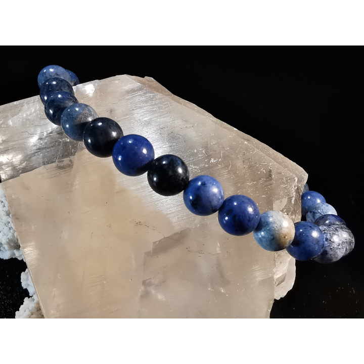 bracelet pierre naturelle 6 mm:  SODALITE