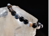 bracelet pierre naturelle 6 mm:  AGATE OEIL