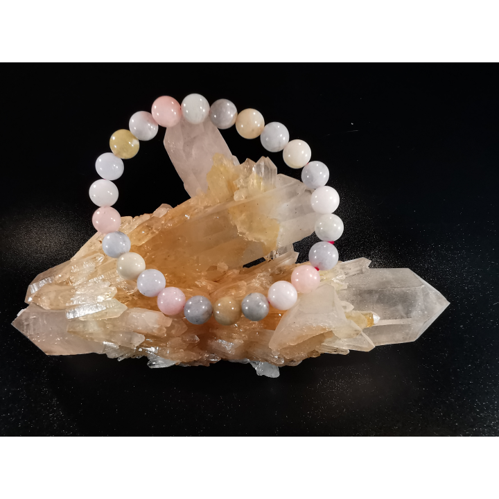 natural stone bracelet 8 mm: BERYL