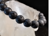 natural stone bracelet 8 mm: LARVA