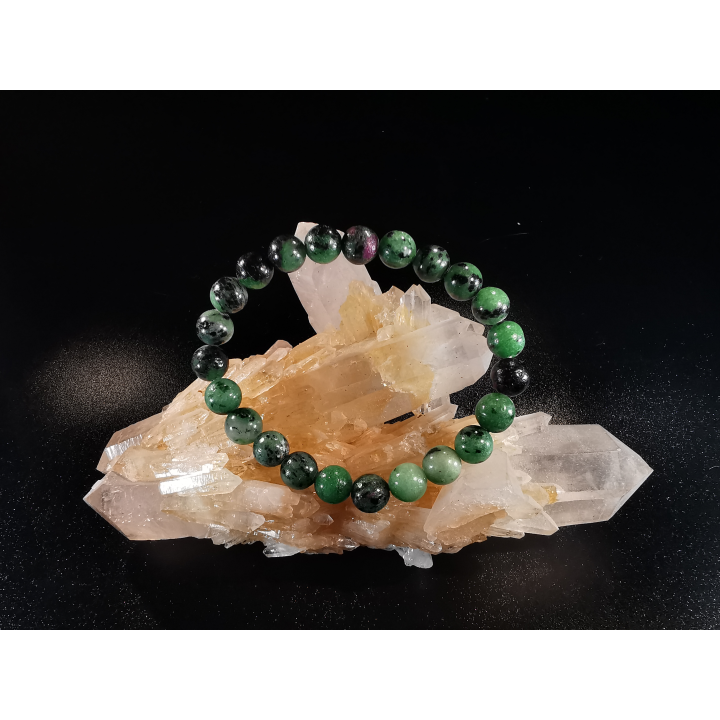 natural stone bracelet 8 mm: JASPE KAMBABA