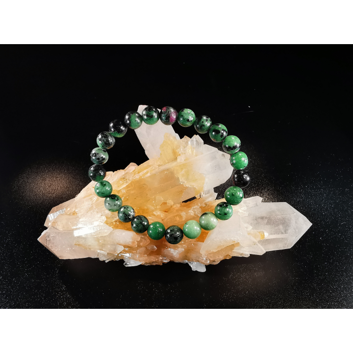 natural stone bracelet 8 mm: JASPE KAMBABA