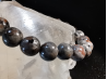 bracelet pierre naturelle 8 mm:  LARVIKITE de NORVEGE