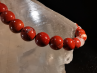 bracelet pierre naturelle 6 mm:  JASPE BRECHITE