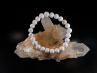 bracelet pierre naturelle 8 mm:  MAGNESITE