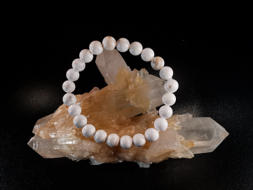 natural stone bracelet 8 mm: MAGNESITE