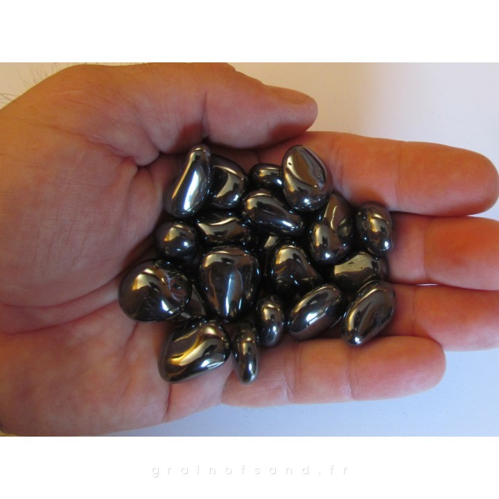 pierre roulée : hematite