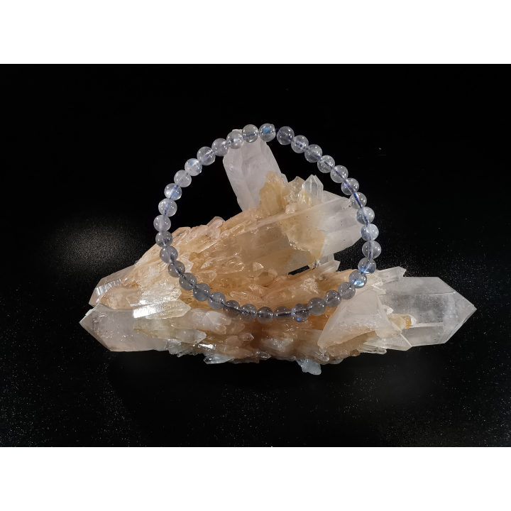 natural stone bracelet 6 mm: LABRADORITE