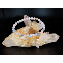 bracelet pierre naturelle 6 mm:  BERYL