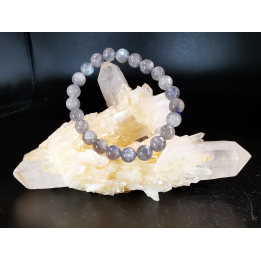 bracelet pierre naturelle 8 mm:  LABRADORITE