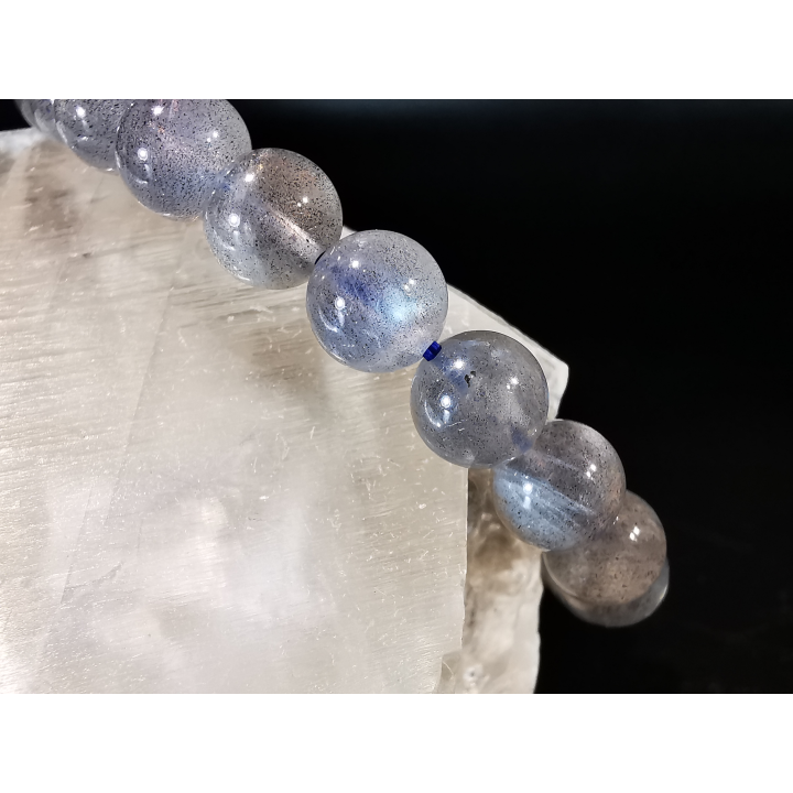 bracelet pierre naturelle 8 mm:  LABRADORITE