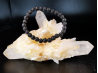 natural stone bracelet 6mm: LAVE