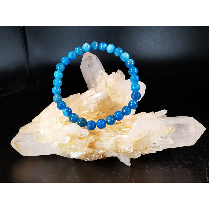 natural stone bracelet 6mm: APATITE