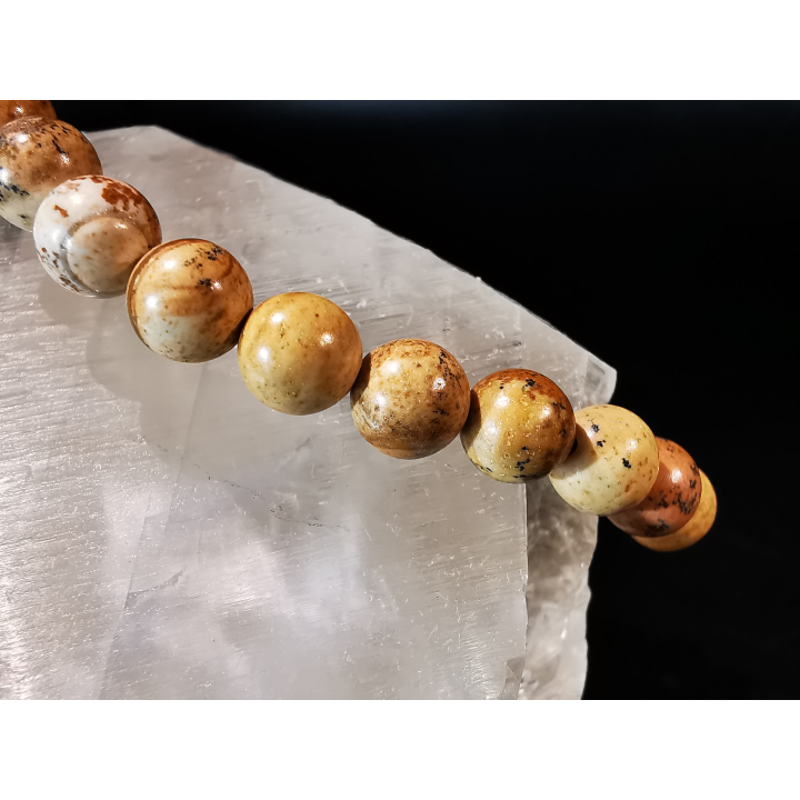 natural stone bracelet 6mm: YOOPERLITE