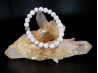 bracelet pierre naturelle 8 mm:  HOWLITE