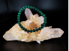 bracelet pierre naturelle 6 mm: MALACHITE