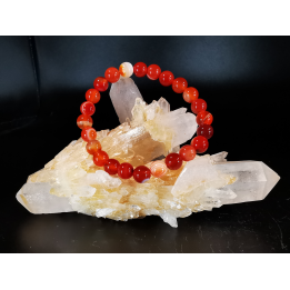 natural stone bracelet 6mm: AGATE DREAM