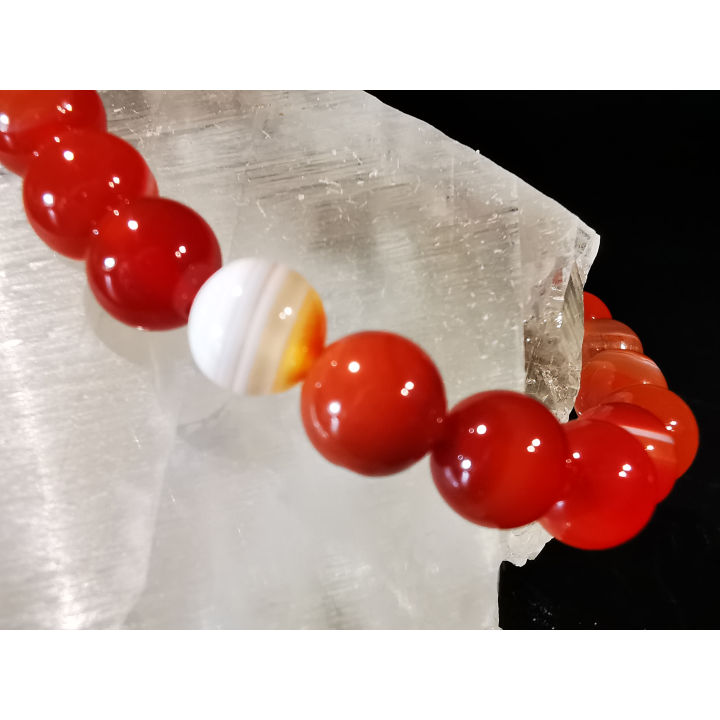 natural stone bracelet 6mm: AGATE DREAM