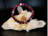 bracelet pierre naturelle 8 mm:  TOURMALINE MIXTE